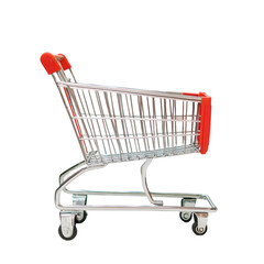 Empty Shopping Cart  Retail  Supermarket  Consumerism  Commerce  Shopping Trolley  Metal C