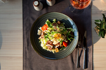 meat with vegetables