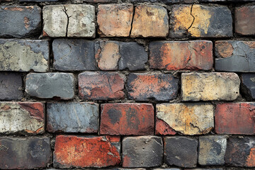 Obraz premium Cracked and Peeling Paint Texture