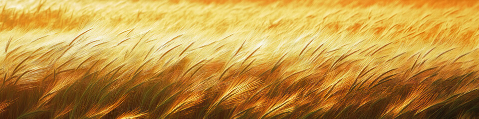 Prairie Patterns: A field of tall grass sways gently in the wind, revealing delicate patterns and textures created by the sunlight.