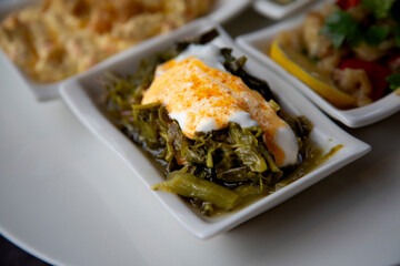 appetizers on the table