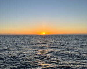 Amanecer Océano Pacífico 