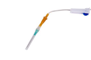 syringe isolated on white