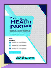 health partner,medical flyer