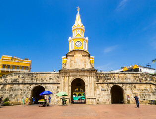 Reloj Tower, Cartagena, Colombia