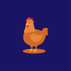 Chicken vector design element icon