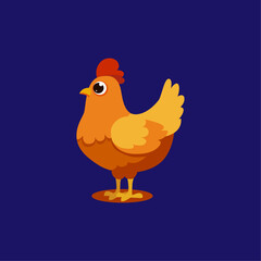 Chicken vector design element icon
