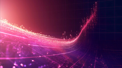 A slide illustrating exponential AI technology change from 2000 through to 2023 and beyond with an exponential upward arrow