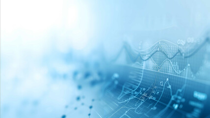 background image for data dashboard with a light blue gradient incorporating minimal healthcare references