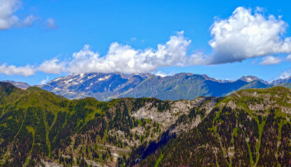 Skigebiet Ratschings-Jaufen in der N&auml;he des Jaufenpasses in S&uuml;dtirol