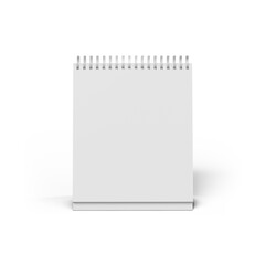 Front View Calendar Mockup for Elegant and Professional Product Presentation