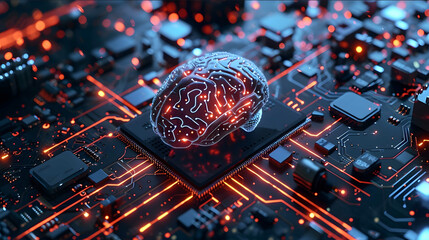 brain on a microchip high tech computer