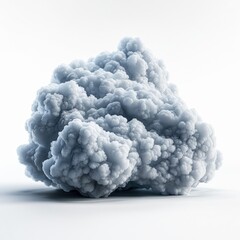 single grey fluffy cloud isolated on white background, single grey fluffy cloud isolated on white background, single grey fluffy cloud isolated on white background