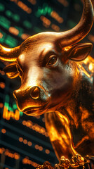 Obraz premium Gold symbolizing wealth and prosperity