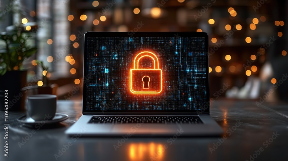 Poster cybersecurity: protecting digital assets with robust encryption