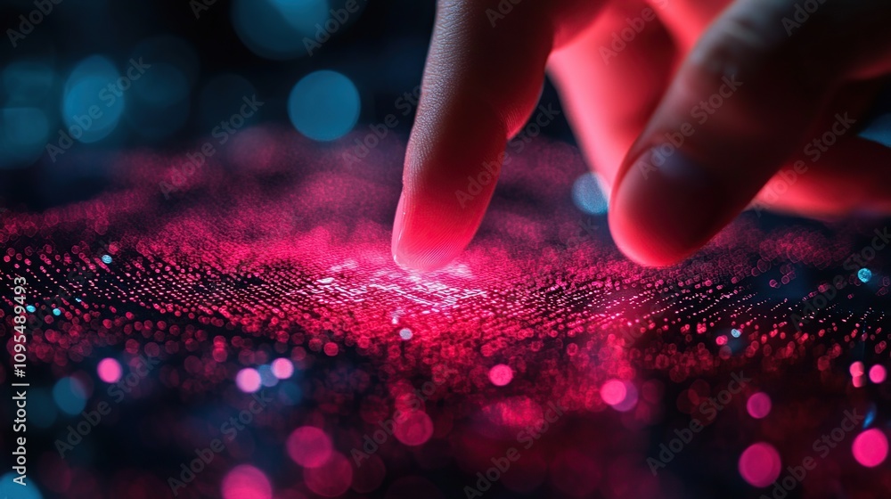 Poster abstract digital touch: exploring the realm of data