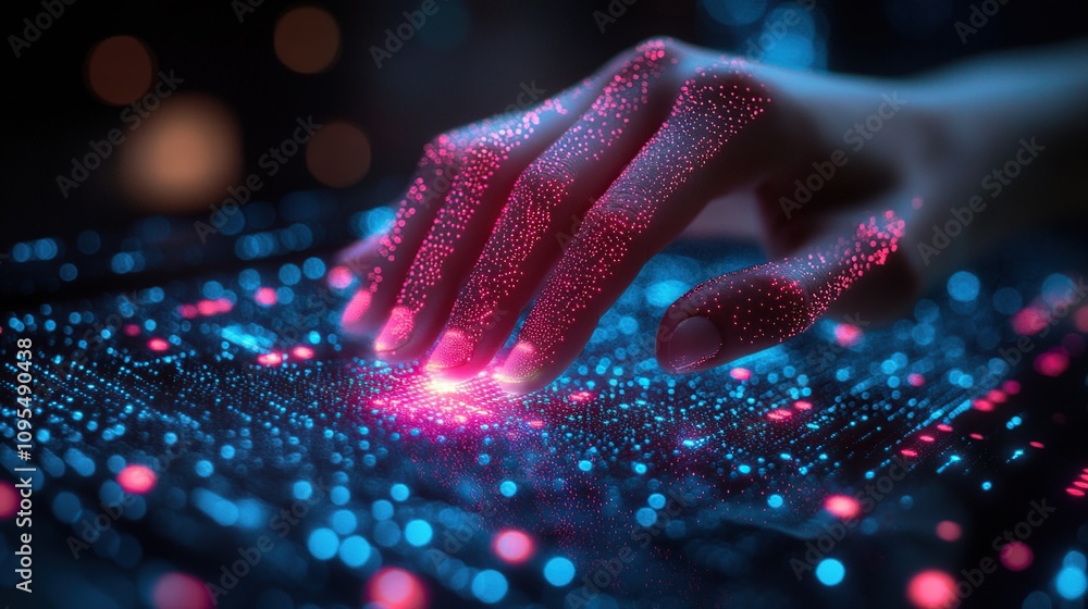 Poster digital touch: exploring the future of interaction
