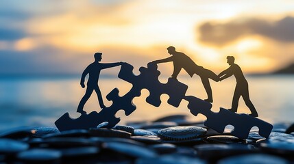 Digital transition planning, team collaboration, growth strategies, future vision.