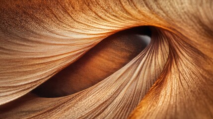 Sharp macro detail of a brown iris, ideal for backgrounds