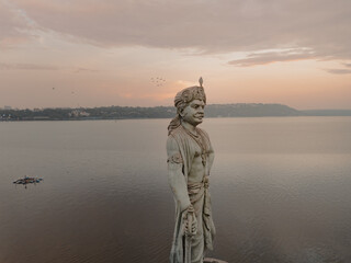 statue of  Raja Bhoj