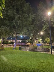 Obraz premium park at night