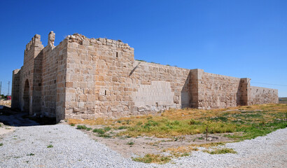 Obruk Caravanserai, located in Konya, Turkey, was built by the Seljuks.
