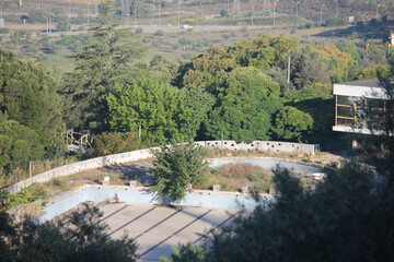 Views from the city Castelo Branco in Portugal, on May 11, 2024