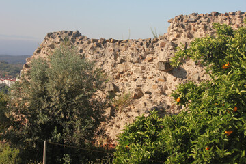 Views from the city Castelo Branco in Portugal, on May 11, 2024