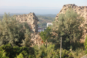 Views from the city Castelo Branco in Portugal, on May 11, 2024
