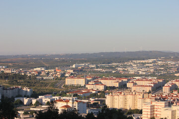 Views from the city Castelo Branco in Portugal, on May 11, 2024