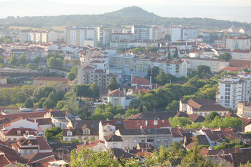 Views from the city Castelo Branco in Portugal, on May 11, 2024