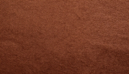Brown felt texture with copy space, fabric background
