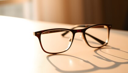 Eye Glasses, Spectacles, Vision Aid, Eyewear Fashion, Optical Frames, Prescription Lens, Stylish Accessory, Clear Vision, Practical Design, Minimalist Look, Everyday Use, Visual Clarity, AI Generated