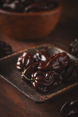 Chocolate habanero peppers
