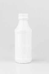 bottle mockup isolated on white background