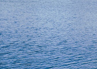 Sfondo con acqua di lago con onde