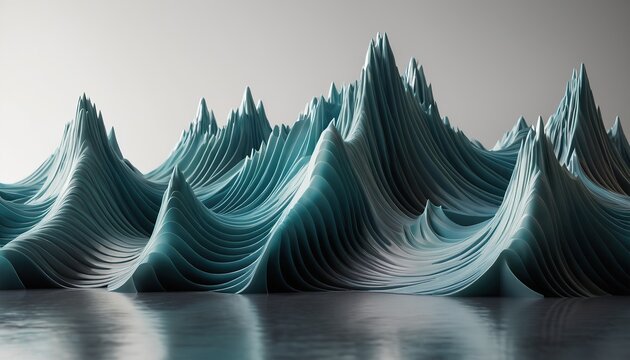 Pitch Wave Sculpture