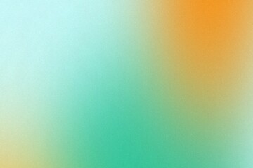 A blurry background of blue and orange