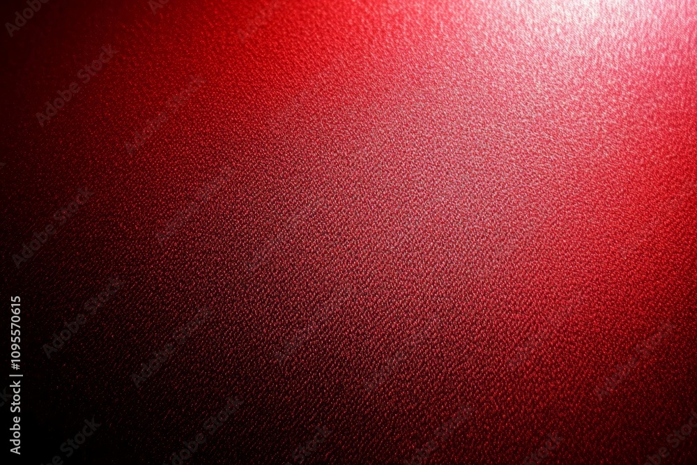 Poster textured red fabric background with gradient light and space for modern design