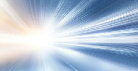 Abstract Digital Art with Blue and White Gradient Background