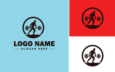 Personal Training icon logo sign symbol editable vector