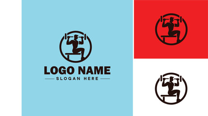 Personal Training icon logo sign symbol editable vector
