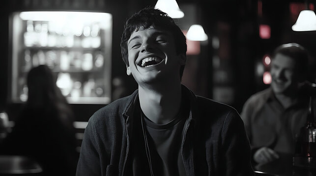  Actor ad-libbing a line that makes everyone laugh uncontrollably 