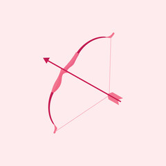 pink heart with arrow