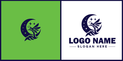  Pest Control icon Exterminating services Vermin control Insect control flat logo sign symbol editable vector