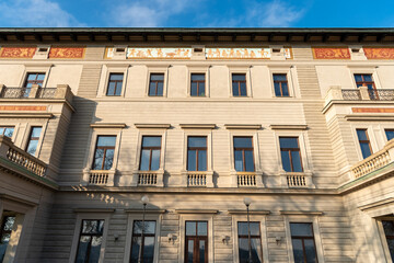 Neo-Renaissance villa in Havlíčkovy sady. The villa represents an almost perfect application of the principles of neo-Renaissance architecture and evokes the atmosphere of the Italian south.