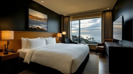 Luxury Hotel Room with Ocean View