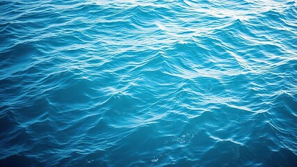 Obraz premium Waves in the ocean forming a mesmerizing pattern of blues and greens, depth, natural beauty