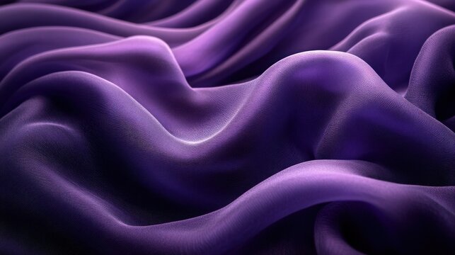 Purple Silk Fabric Texture