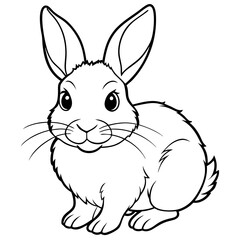 cute rabbit illustration